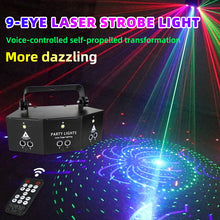 Load image into Gallery viewer, 9-Laser Professional Party Light