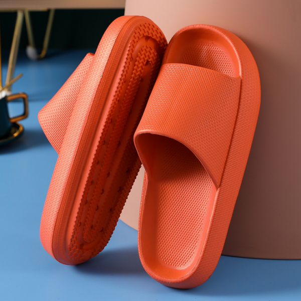 Women Thick Platform Slippers Summer Beach EVA Soft Sole Slide Sandals Leisure Men Ladies Indoor Bathroom Anti-slip Shoes