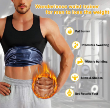 Neoprene Slimming Sweat Sauna Vest Workout Body Shaper Yoga Waist Trainer Shapewear Fitness Pants