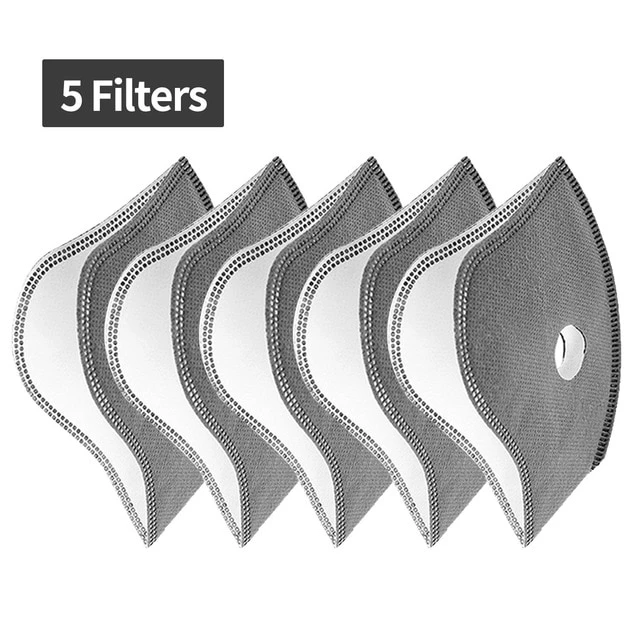 PM 2.5 DISPOSABLE FILTERS - 5 PACK